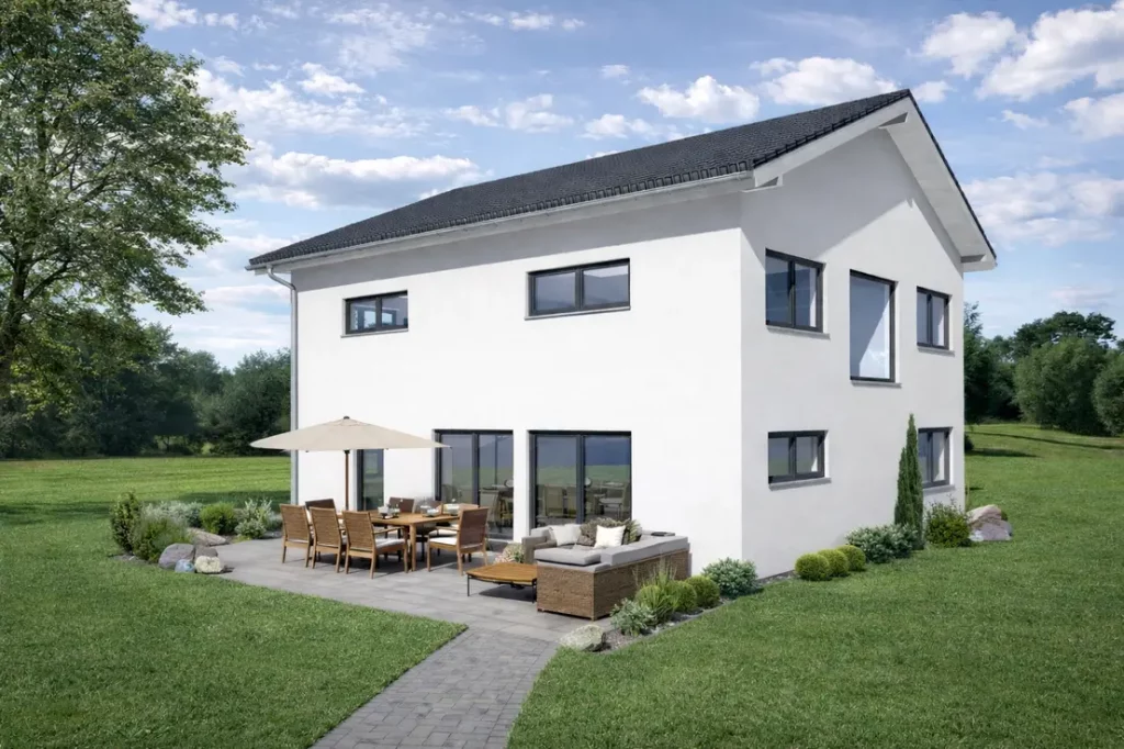 Einfamilienhaus Bernried Garten