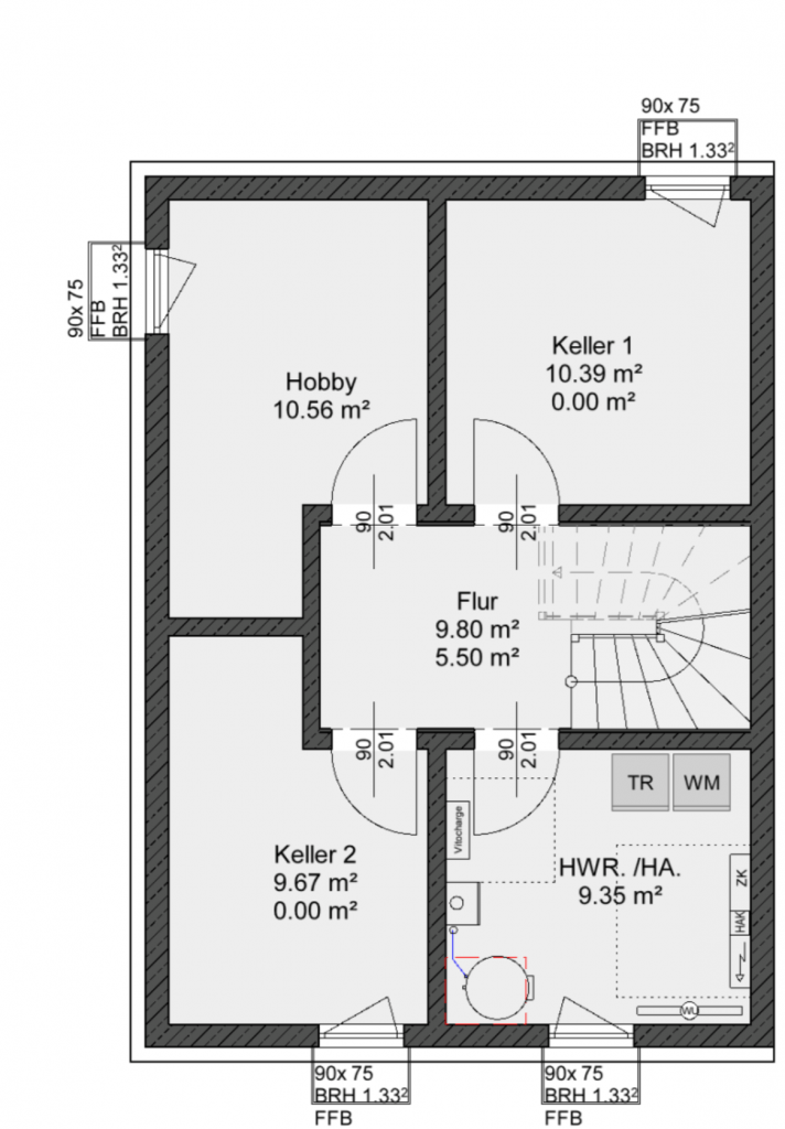 Keller Germering Fertighausbau Büdenbender