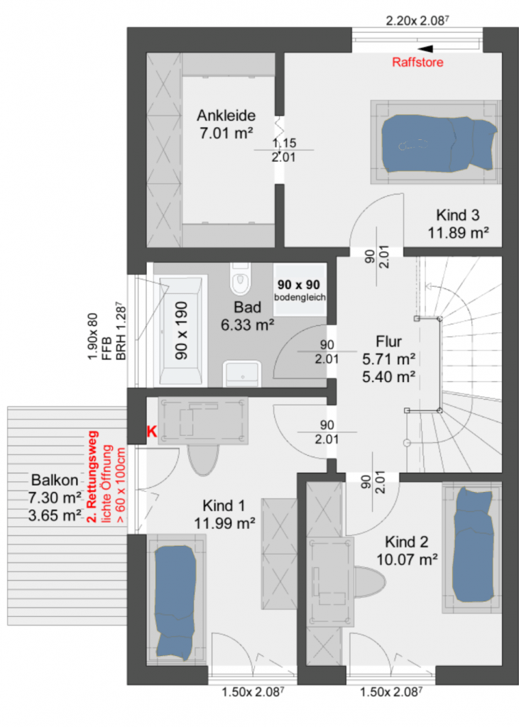 Obergeschoss Wörthsee