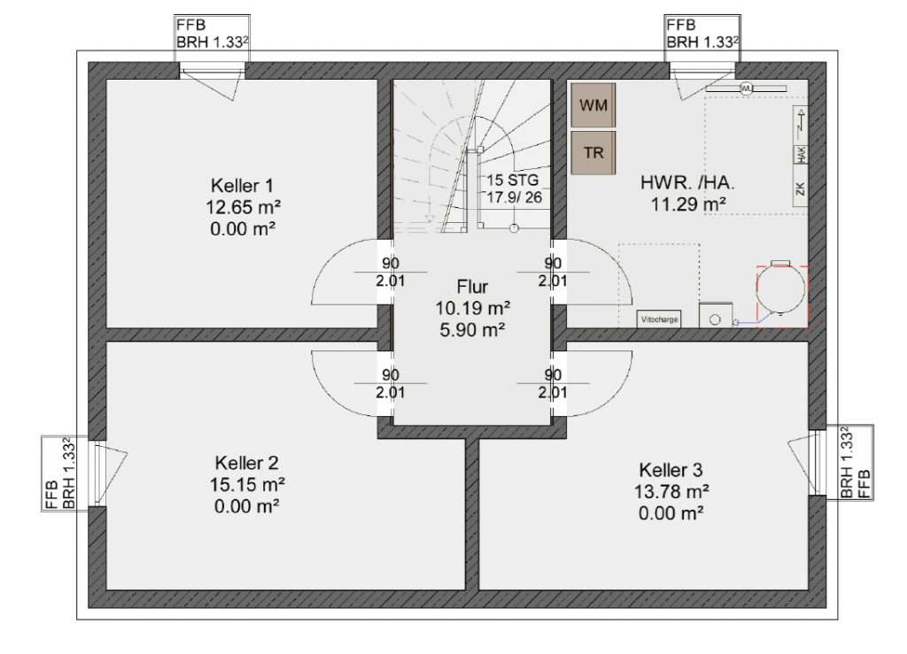 Keller Riedmoos Einfamilienhaus